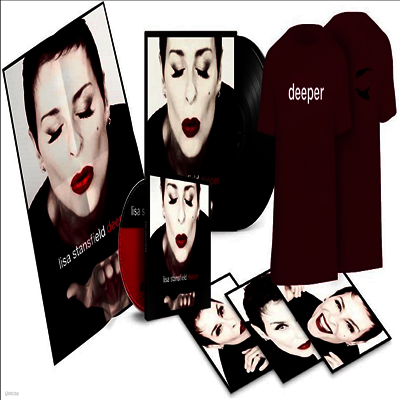 Lisa Stansfield — Deeper (Postcard+Poster+T-Shirt) 앨범 커버