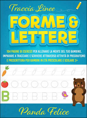 Traccia linee, forme e lettere