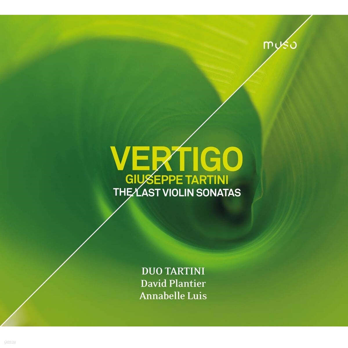 David Plantier / Annabelle Luis 타르티니: 후기 바이올린 소나타집 (Giuseppe Tartini: Vertigo - The Last Violin Sonatas) 