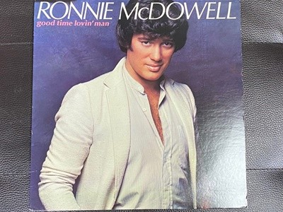 [LP] 루니 맥도웰 - Ronnie Mcdowell - Good Time Lovin' Man LP [U.S반] 