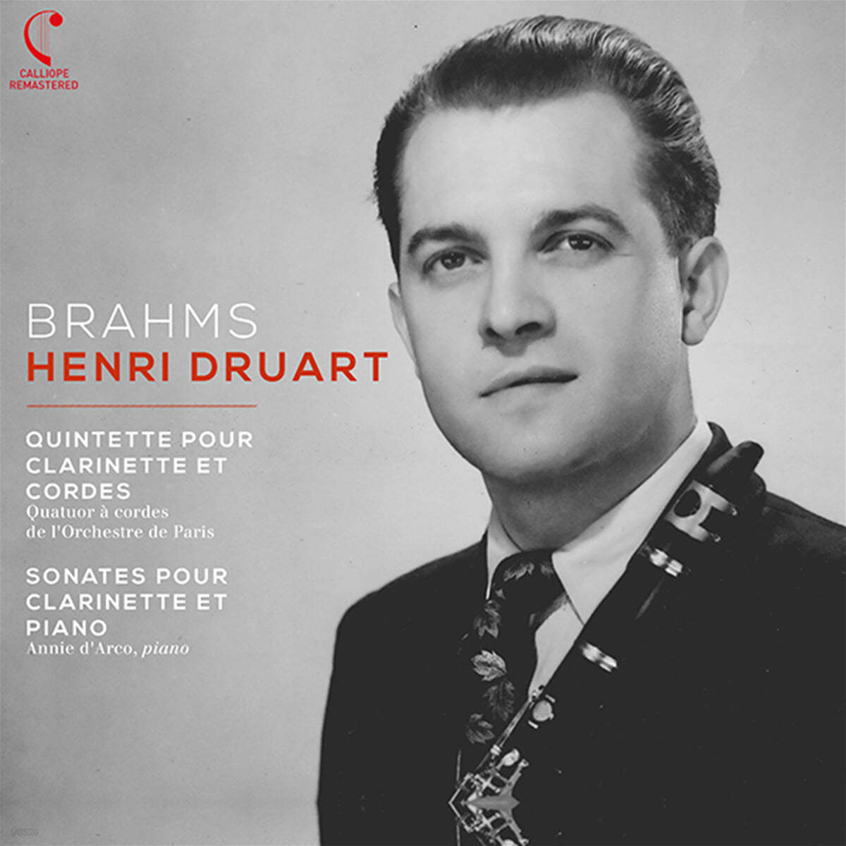Henri Druart 브람스: 클라리넷 5중주, 클리리넷 소나타 (Brahms: Clarinet Quintet Op.115, Clarinet Sonatas Op.120 No.1, No.2) 