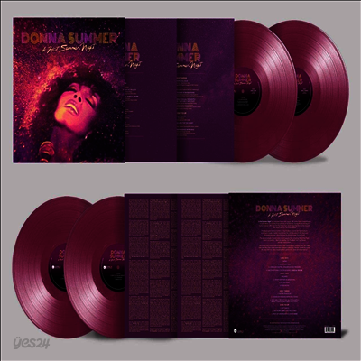 Donna Summer - Hot Summer Night (180g Colored 2LP)