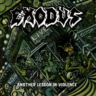 Exodus — Another Lesson In Violence 앨범 커버