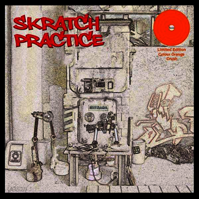 DJ T-Kut - Scratch Practice (Orange Crush Vinyl LP)