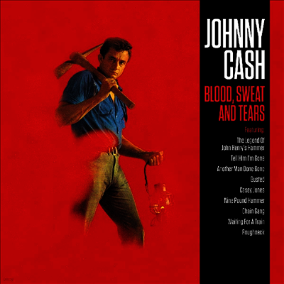 Johnny Cash — Blood Sweat & Tears 앨범 커버