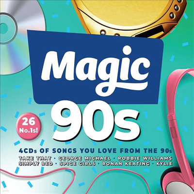 Various Artists - Magic 90s (4CD)