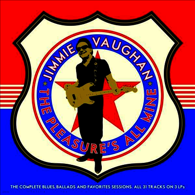 Jimmie Vaughan — Pleasure's All Mine 앨범 커버