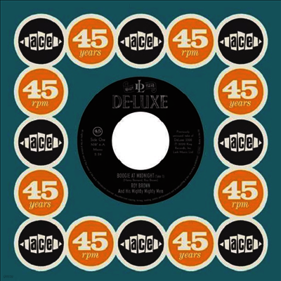 Roy Brown,Lloyd Price — Boogie At Midnight (Take 1) / Lawdy Miss Clawdy (Take 1) 앨범 커버