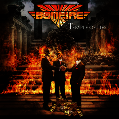 Bonfire — Temple Of Lies (Gatefold) 앨범 커버