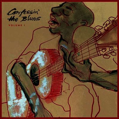 Various Artists — Confessin' The Blues 1 (Gatefold) 앨범 커버
