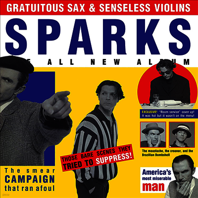 Sparks — Gratuitous Sax & Senseless Violins 앨범 커버