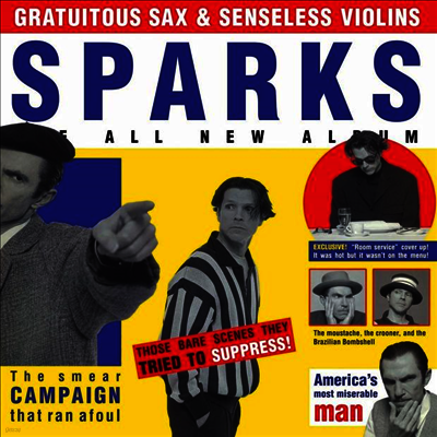 Sparks — Gratuitous Sax & Senseless Violins 앨범 커버