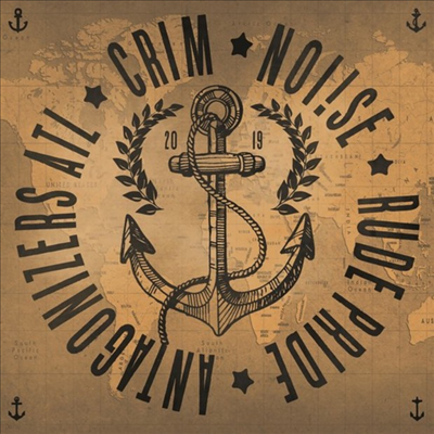 Antagonizers ATL,Crim,Noi!se,Rude Pride — 4 Way Split 앨범 커버