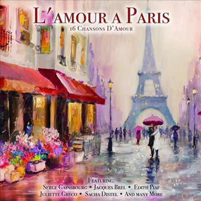 Various Artists — L'amour A Paris 앨범 커버