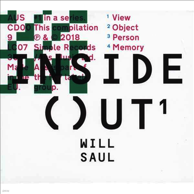 Will Saul — Inside Out 앨범 커버