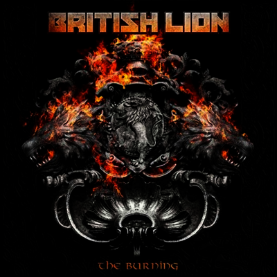 British Lion — The Burning (Gatefold) 앨범 커버