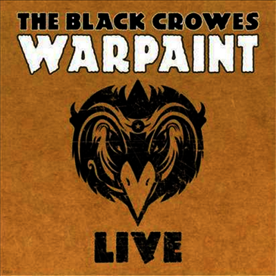 Black Crowes — Warpaint Live 앨범 커버