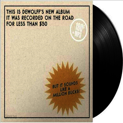 DeWolff - Tascam Tapes (MP3 Download)(Gatefold)(180g)(LP)