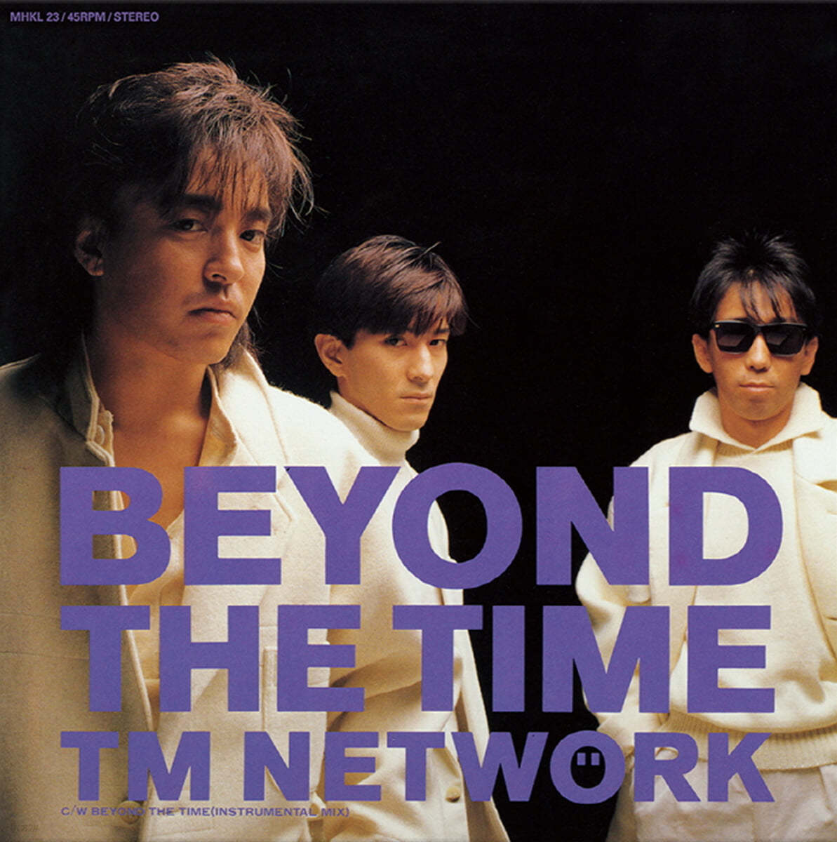 Tm Network (티엠 네트워크) - Beyond the Time [투명 퍼플 컬러 7인치 Single VInyl]