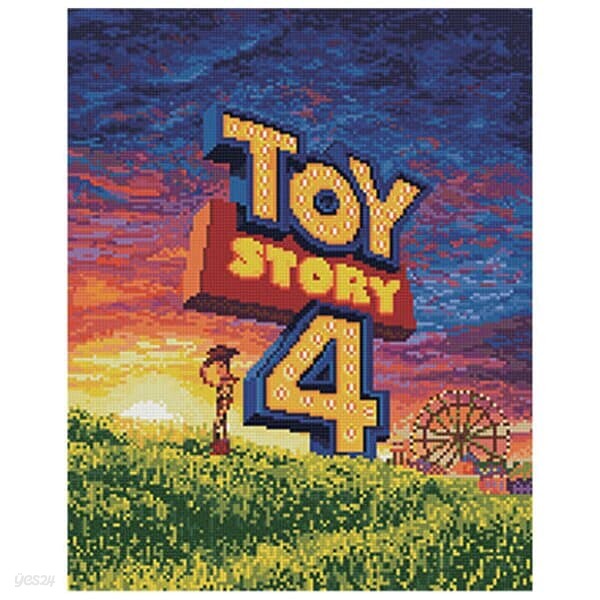 디즈니 보석십자수 토이스토리4 노을 40X50
