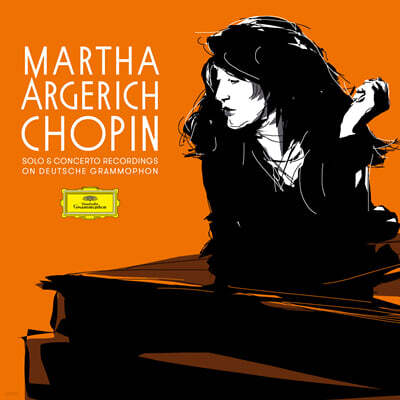 Martha Argerich — 마르타 아르헤리치가 연주하는 쇼팽 (Martha Argerich: Chopin Solo and Concerto Recordings) 앨범 커버