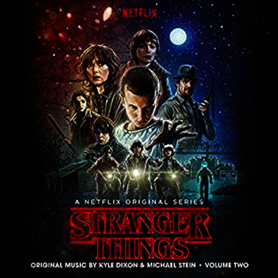 Kyle Dixon & Michael Stein - Stranger Things Season 1, Vol. 2 (기묘한 이야기)(O.S.T.) (Gatefodl Cover)(Frosted Clear With Red Blob 2LP)