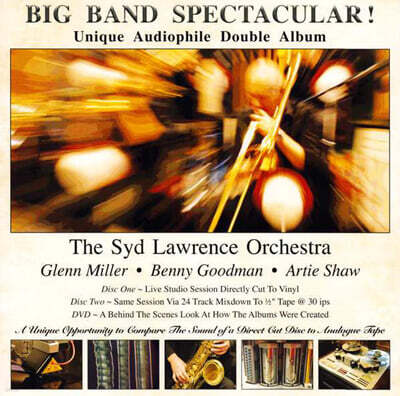 The Syd Lawrence Orchestra — The Syd Lawrence Orchestra 빅 밴드 음악 모음집 (Big Band Spectacular!) 앨범 커버