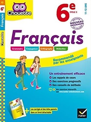 Francais 6e: cahier d'entrainement et de revision (Chouette Entrainement (64)) (French)