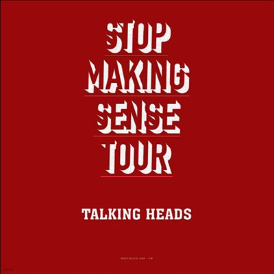 Talking Heads — Stop Making Sense Tour 앨범 커버