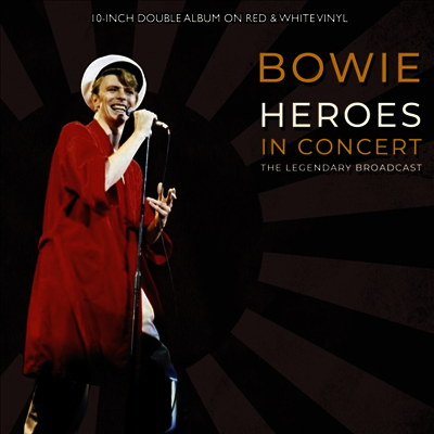 David Bowie — Heroes In Concert 앨범 커버