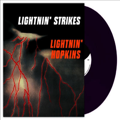 Lightnin Hopkins - Lightnin Strikes (Ltd. Ed)(Deep Purple Vinyl)(LP)