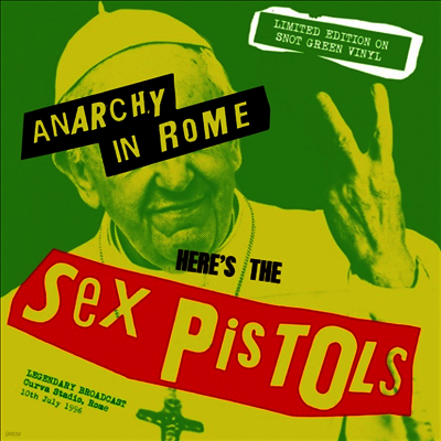 Sex Pistols — Anarchy In Rome 앨범 커버