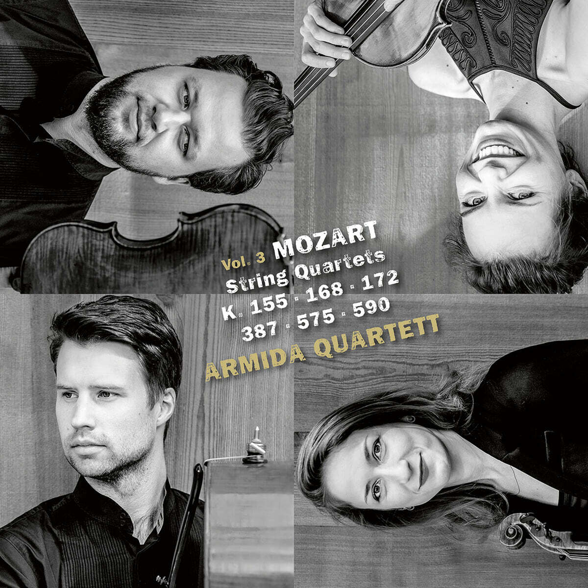 Armida Quartett 모차르트: 현악사중주 2, 8, 12, 14, 21, 23번 (Mozart: String Quartets K155, K.168, K.172, K.387, K.575, K.590)