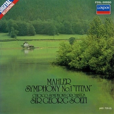 Mahler : SYMPHONY No.1 - titan /  솔티 (Georg Solti) (일본반) 