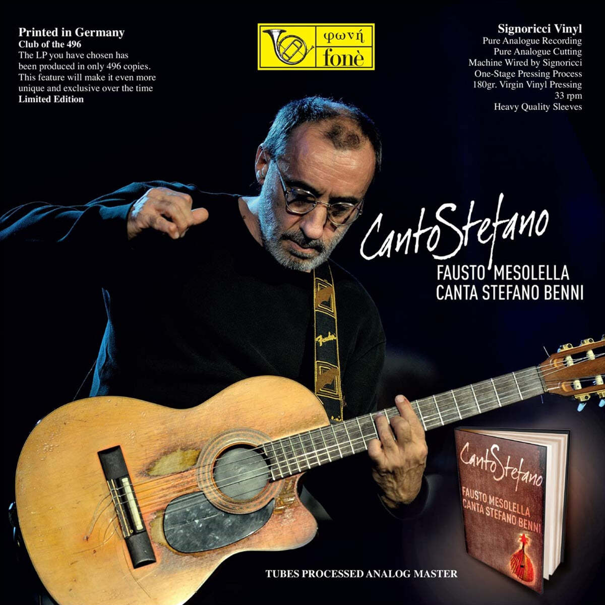 Fausto Mesolella (파우스토 메소렐라) - Canto Stefano - Fausto Mesolella Canta Stefano Benni [LP]