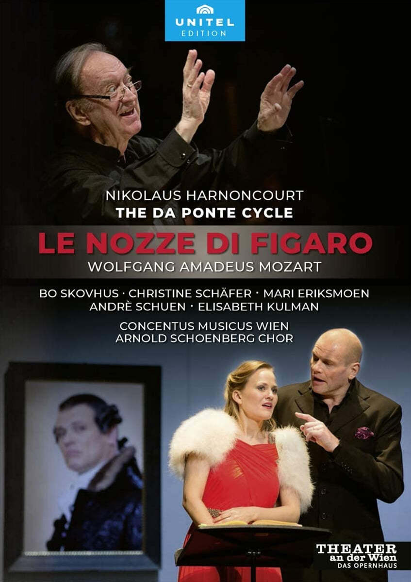Nikolaus Harnoncourt 모차르트: 오페라 &#39;피가로의 결혼&#39; (Mozart: Le Nozze Di Figaro) 