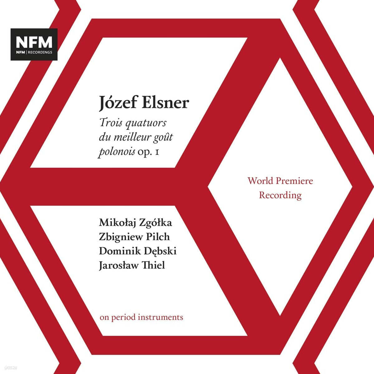 Mikolaj Zgolka 요제프 엘스너: 세 개의 현악 사중주 모음 (Jozef Elsner: String Quartets Op. 1 Nos.1-3)