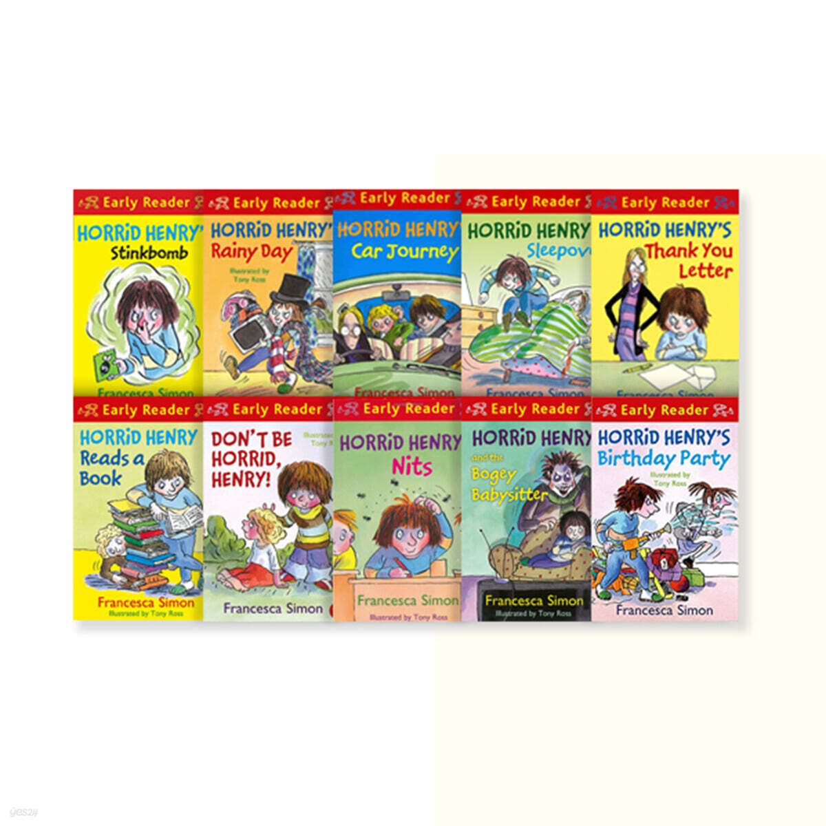 Horrid Henry Early Readers Shrinkwrap Set (10 Book)