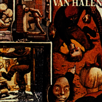 Van Halen — Fair Warning 앨범 커버