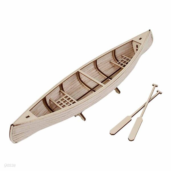 배 목재 입체퍼즐 - 영공방 인디언 카누