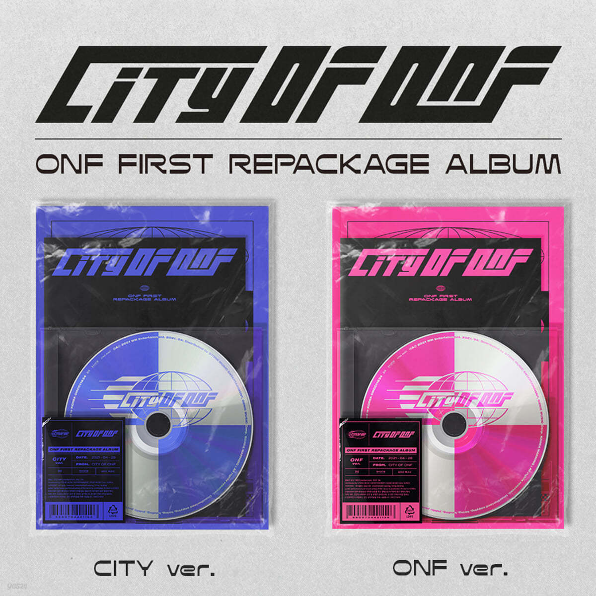 온앤오프(ONF) - 리패키지 : CITY OF ONF [SET]