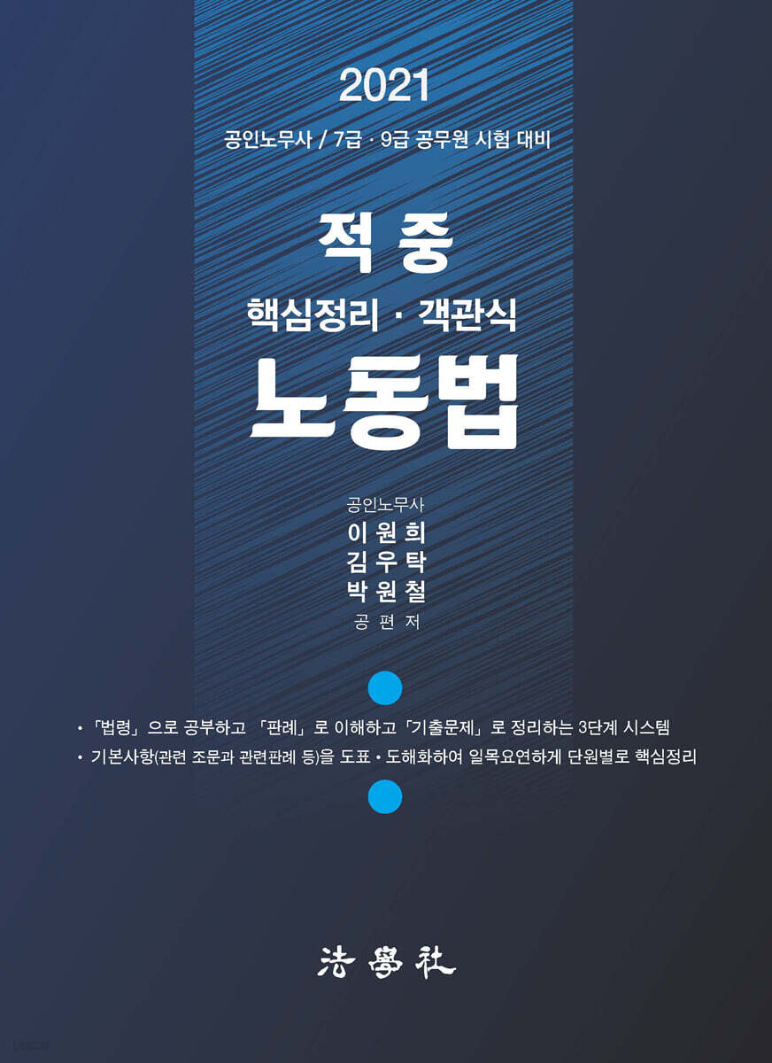 2021 적중 핵심정리 및 객관식 노동법
