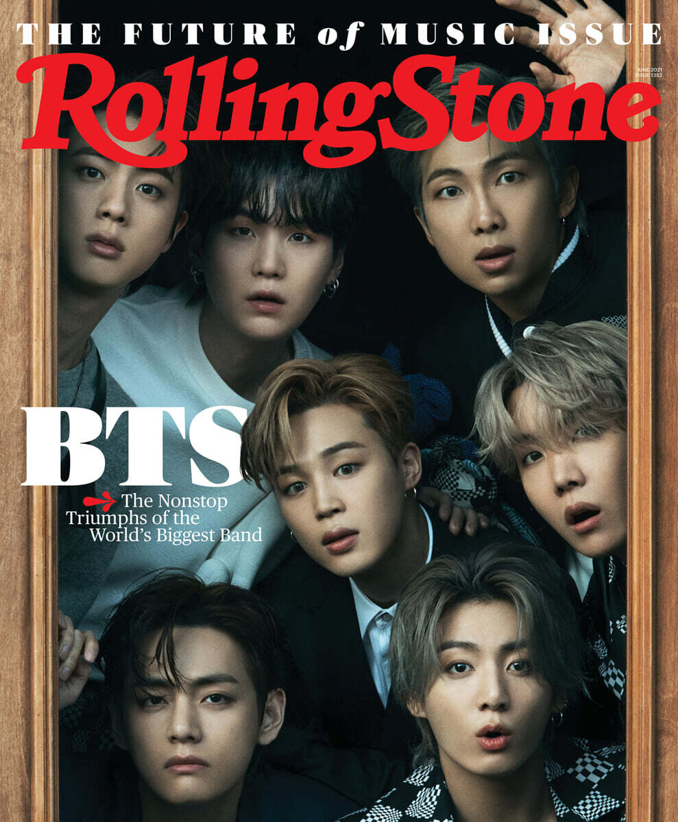 Rolling Stone (월간) : 2021년 06월 BTS 방탄소년단 커버