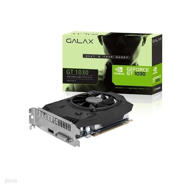 갤럭시 GALAX 지포스 GT1030 PLUS D4 2GB