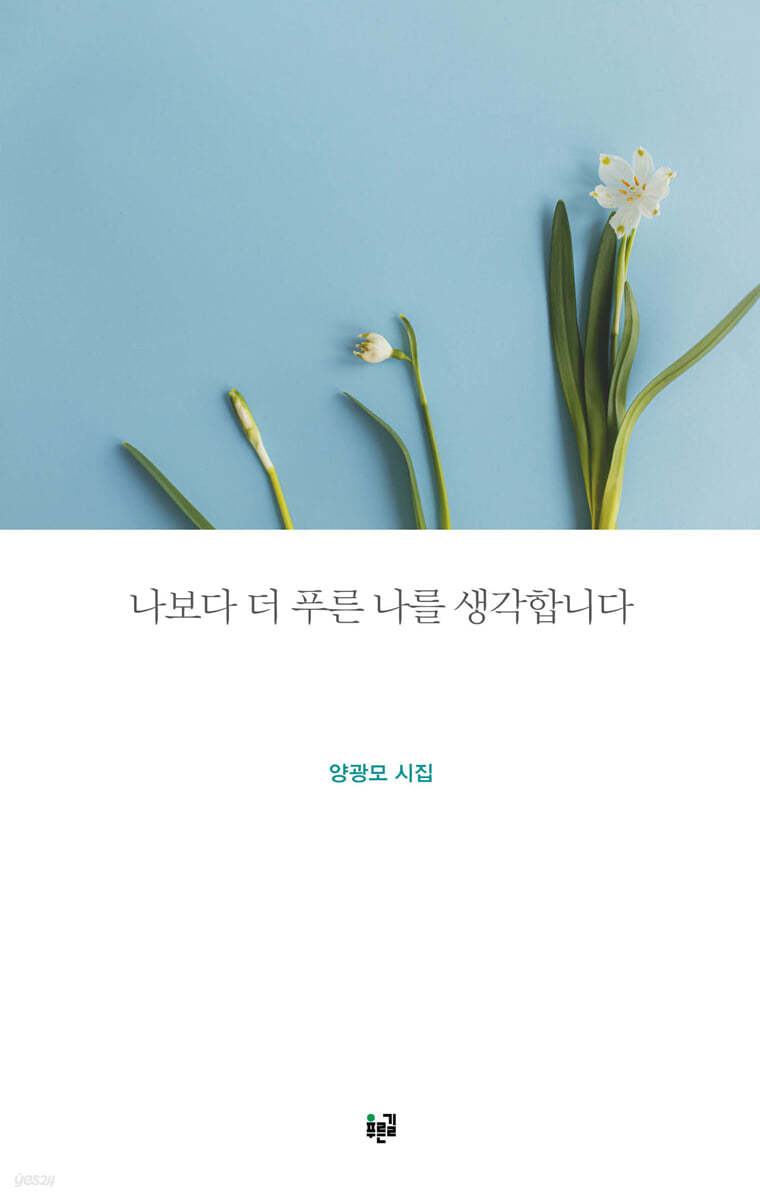 나보다 더 푸른 나를 생각합니다