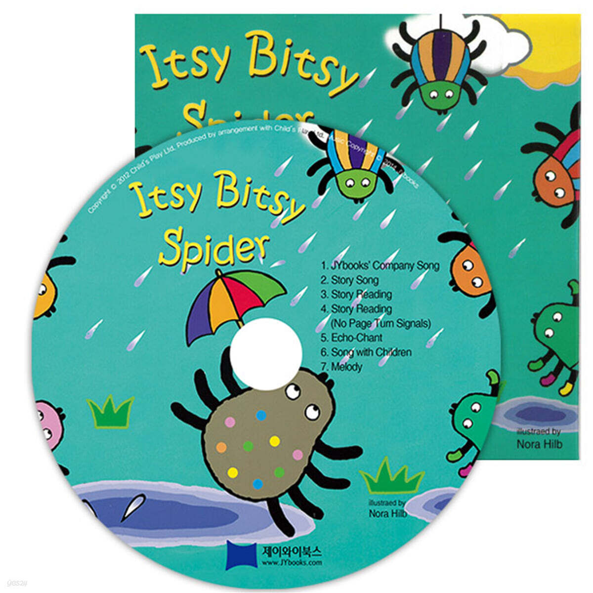 [노부영 마더구스 세이펜 CD] Itsy Bitsy Spider