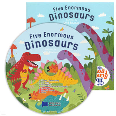[ο  CD] Five Enormous Dinosaurs