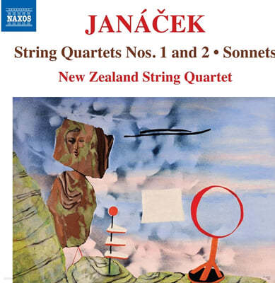 New Zealand String Quartet ߳üũ:   1, 2 (Janacek: String Quartets Nos. 1, 2) 