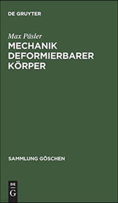 Mechanik Deformierbarer Körper