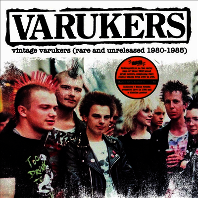 Varukers — Vintage Varukers: Rare & Unrealsed 1980-1985 앨범 커버
